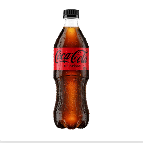 Coca Cola sin azúcar 600ml